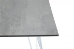 Обеденный стол из HPL 150х80см, цвет светло-серый 4SIS Руссо RC0404-150-80-SHT-TU10