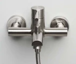 Смеситель Wasserkraft Wern 4201 для ванны с душем, матовый хром