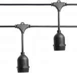 Гирлянда Feron 41866 CL50-25-1 Евро Белт-лайт на подвесах черный IP65 25м