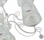 Подвесная люстра Arte Milano AM347620 347620/5 WT+SL (220V, подвески, на цепи)