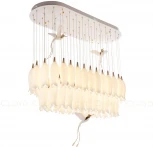 Подвесная люстра каскадная большая Cloyd Argana 10814 (LED, 220V, на проводе)