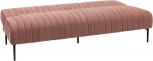 Диван прямой Stool Group Дрезден велюр пыльно-розовый УТ000035920
