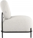 Кресло Stool Group Стоун ткань букле молочный УТ000036909