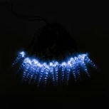 Гирлянда Сосульки 4м Белые 12см 24В, 16LED, Провод Прозрачный ПВХ, IP54