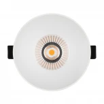 Светильник встраиваемый LED MS-VOLCANO-BUILT-R82-10W Warm3000 (WH, 38 deg, 230V) (Arlight, IP20 Металл) 033663
