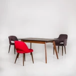 Стол R-Home Лунд раскладной 120-160 БУК-Мрамор Графит