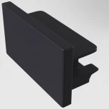 Заглушка торцевая 1шт Unity накладной черный (однофазный) Maytoni Technical TRA001EC-11B
