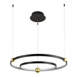 Подвесной светильник Divinare Amadeo 1123/04 SP-65 (LED, 220V, на тросе, кольцо, солнечная система)