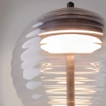 Настольная лампа Maytoni Rueca P060TL-L12BK (LED, 220V, шар)