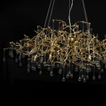 Подвесная люстра Loft It Bijout 10067/1250 GD (220V, на тросе, ветки)