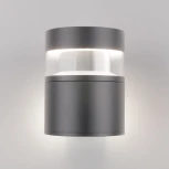 Настенный светильник уличный Elektrostandard 1530 TECHNO LED серый (220V, круглые, IP65)