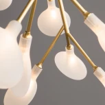 Подвесная люстра Florencia FR5049PL-27G Freya (220V, на тросе, лепестки, ветки)
