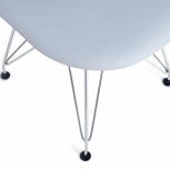 Стул CINDY IRON CHAIR (EAMES) (mod. 002) металл, пластик, 51x46x82,5, серый Tetchair 14180
