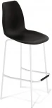Стул барный SHT-ST29/S29 черный/белый муар Sheffilton 9898526224