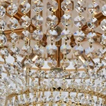 Потолочная люстра буше MW-Light Патриция 447011406 (220V, хрусталь, круглые)