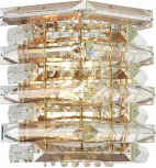 Бра ST Luce Strozzi SL6137.201.02 медь/прозрачный E14 2*40W (220V)