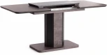 Стол обеденный SKAT ЛДСП/МДФ, 120-160х80х75 см, Оникс/Графит Tetchair 18956