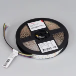 Светодиодная лента RT-AM360-12mm 24V RGBW-MIX (24 W/m, IP20, 2835/2210, 5m) (Arlight, -) 044036