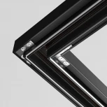 Соединитель угловой для шинопроводов Exility Gravity натяжного потолка, 2шт (магнитный) Maytoni Technical TRA034CL-SC-42S