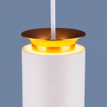 Подвесной светильник Elektrostandard DLS021 9+4W 4200К белый матовый/золото