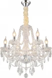 Подвесная люстра Koletta APL.755.03.06 (220V, хрусталь, подвески, на цепи, свеча)