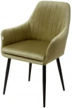 Стул M-City Роден Blitz 17 Лайм, велюр / черный каркас