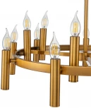 Потолочная люстра большая на штанге Leonardo 2156/05/15P Stilfort (220V, свеча)