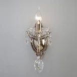 Бра Eurosvet Teodore 10103/1 античная бронза/прозрачный хрусталь Strotskis