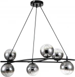 Подвесной светильник Balance 1119/6S E14*40W Black (220V, на проводе, шарики)