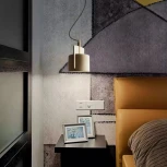 Подвесной бетонный светильник Skovl C Песочный ImperiumLoft Skovl01 (186775-26) (220V, на тросе, круглые)