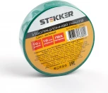 Изолента 013х15мм 10м зеленая Stekker 39900