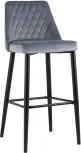 Стул барный Stool Group Диего велюр серый УТ000025319