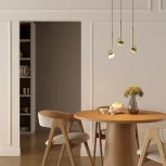 Подвесной светильник Elektrostandard Join 50313 LED 7W 3000K латунь (220V, на проводе, круглые)