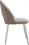 Стул 217 B03 BEIGE, ножки белые Dikline 00-00059227