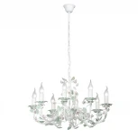 Подвесная люстра Vitaluce V1782-0/8 (220V, на цепи, свеча, цветы, розы)