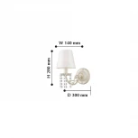 Бра F-Promo Poletta 2129-1W