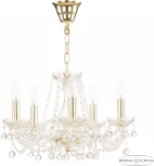 Подвесная люстра Bohemia 108 108/5/141 G (220V, подвески, на цепи, подсвечник, свеча)