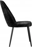 Стул DikLine 326 микровелюр M18 черный, ножки черные