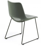 Обеденный стул La Forma (ex Julia Grup) Zahara (Зеленый/ Сталь,Металл,Пена)