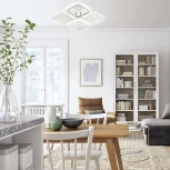 Потолочная люстра Escada Samia 10230/4LED (ночной режим, пульт управления)