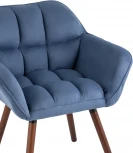 Кресло Stool Group Брайан глубокий синий УТ000036114