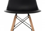 Пластиковый стул Woodville Eames PC-015 черный 11177