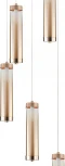 Подвесной светильник (11061/5P Gold) Indigo Rilucente V000151L (LED, 220V, на проводе, круглые)