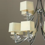 Подвесная большая люстра Mantra Akira 0942 (220V, на цепи)