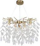 Подвесная люстра Stilfort Ramo 2180/05/06P (220V, хрусталь, на тросе, листья, ветки)