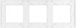 Рамка стеклянная FRM-GLARE-GS-3-WH (Arlight) 043799