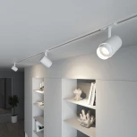 Трековый светильник однофазный белый матовый 10W 4200K Elektrostandard Cors 85513/01