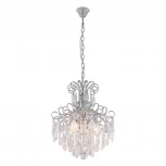 Подвесная люстра Crystal Lux Sevilia SP4 SILVER