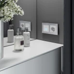 Умный сенсорный выключатель двухклавишный (белый) Werkel W4520601 (a048322)