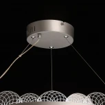 Подвесной светильник DeMarkt Платлинг 661019001 (LED, 220V, пульт управления, на тросе, кольцо)